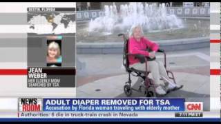 TSA: 95 Year Old Woman Strip Searched By TSA- Removed Diaper