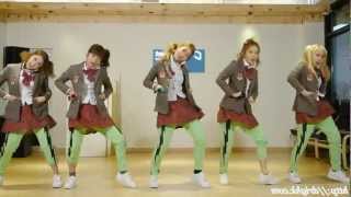 Crayon Pop - Bing Bing Remix mirrored Dance Fancams-