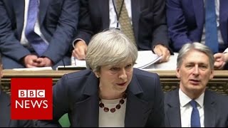 Can you guess the Tories' slogan? BBC News