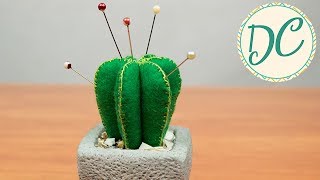 Как Сделать Своими Руками Игольницу Кактус?!