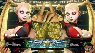 STREET FIGHTER V - MODS -  R. MIKA AS HARLEY QUINN FROM SUICIDE SQUAD (PC ONLY)