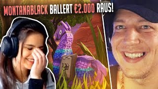 5000€ an kleine Fortnite Streamer Spenden | SpontanaBlack
