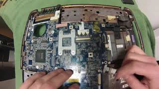 Замена материнской платы Acer Aspire 5520G на плату под Intel