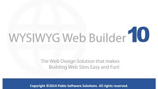 Создание сайтов в программе Web Builder 10 (Урок 7 - создание фото галереи на сайте)
