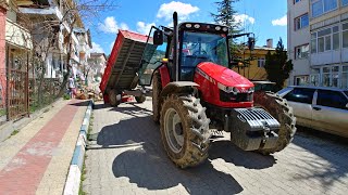 Traktör İle İlçe Merkezine Odun Götürdük! (VLOG #4) | Massey Ferguson 5440 [GoPro]