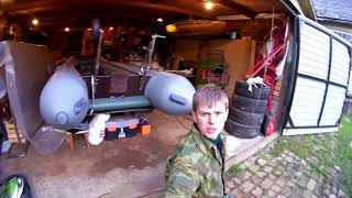 Как сделать транцевые шасси для лодки
