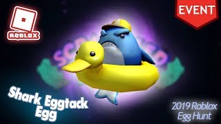 [EVENT] How to receive the Shark Eggtack Egg in the Roblox 2019 Egg Hunt!