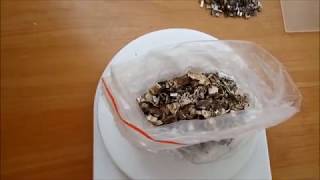 Первый аффинаж серебра.Растворение.Часть 1