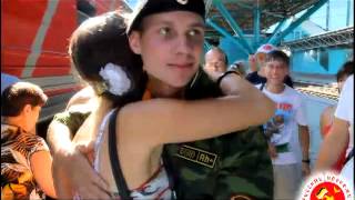 Возвращение Паши из армии! Русские пробежки! 10.07.12