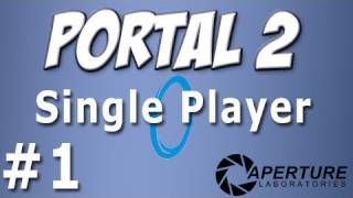 Yogscast - Simon Plays! - Portal 2, 1: Is Geraldo on?