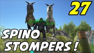 ARK Survival Evolved - E27 "Spino Stomping!" (Gameplay / Playthrough / 1080p)