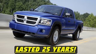 Dodge Dakota - History, Major Flaws, & Why It Got Cancelled After 25 Years! (1987-2011) - ALL 3 GENS
