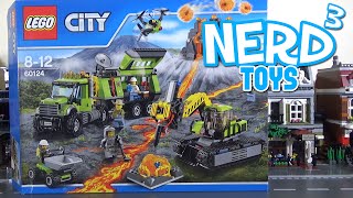 Nerd³'s Lego Tuesdays - 60124 Volcano Exploration Base
