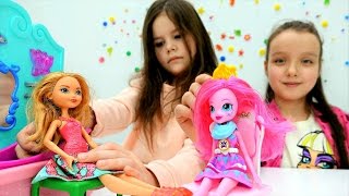 Салон красоты для кукол. Мультики для девочек