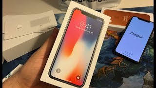 Купил iPhone X - распаковка, первые впечатления!