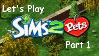 Let's Play | Sims 2 Pets Game Boy Advance Part 1 - Everyone Has Pets ?!!