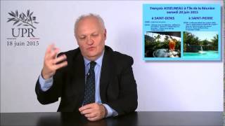 Tournée dans l'Océan Indien de François Asselineau