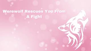 Werewolf Rescues You From A Fight (Werewolf Series Pt 1) (F4A)