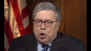 Bill Barr pulls shameless stunt in BOMBSHELL TV appearance to defend himself