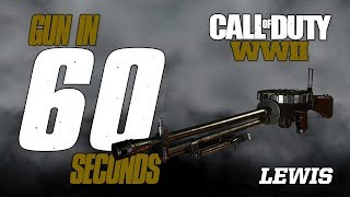 GUN IN 60 SECONDS: LEWIS (CODWW2 CUSTOM CLASS GUIDE)