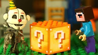 ЧЕЛЛЕНДЖ для Лего НУБика в Майнкрафте - Minecraft Анимация FNAF ФНАФ - LEGO Animation