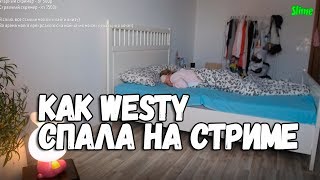 КАК НАТАША (WESTY) СПАЛА НА СТРИМЕ!