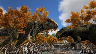 Ark Coop Map Crystal #91: Khủng long Nguỵ trang họ hàng với giganotosaurus