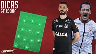 DICAS CARTOLA FC 2017 - 24 RODADA (DICAS) PARTIU MITAR