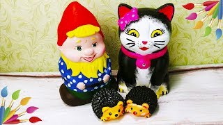 Фигурки из гипса своими руками.