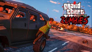 GTA V ZOMBIES - FOI DIFÍCIL RECRUTAR ESSES SOBREVIVENTES #43
