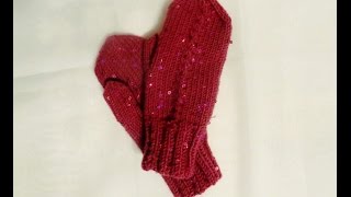 Варежки спицами_Mittens knitting
