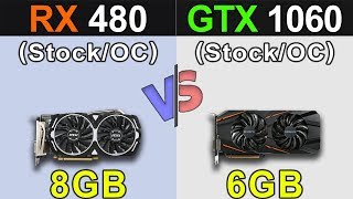 RX 480 Vs. GTX 1060 | Latest Drivers Update | New Games Benchmarks
