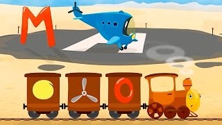 Мультфильмы - Смышленый паровозик - Квадрат и круг - мультик 4