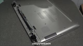 замена HDD на SSD в ноутбуке, увеличение оперативной памяти ноутбука HP Pavilion 17 g109ur