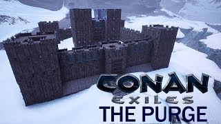 Conan Exiles - The Glacier Keep (Purge Invasion + Speed Build)
