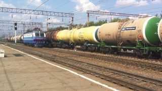 Магистральные электровозы ЧС2К-669 и ЧС2К-847
