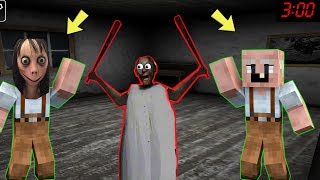 ЧТО СЛУЧИЛОСЬ С GRANDPA В 3 ЧАСА НОЧИ В МАЙНКРАФТ | БАБКА ГРЕННИ СПАСЛА GRANDPA MINECRAFT GRANNY