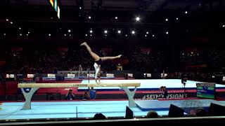 PETZ Emelie (GER) - 2019 Artistic Worlds, Stuttgart (GER) - Qualifications Balance Beam