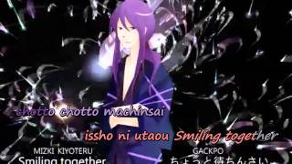 【Karaoke】 smiling 《on vocal》 Halyosy ／ Vocaloid