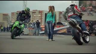 Мотофристайл шоу от Адреналин Раш в Красноярске / Adrenaline FMX Rush 2013 Krasnoyarsk