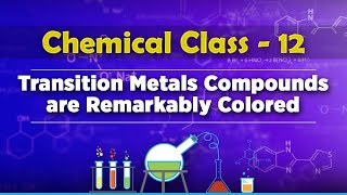 Transition Metals Compounds Are Remarkably Colored - D and F Block Elements - Chemistry Class 12