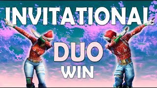 DUO INVITATIONAL WIN! | Ft. TSM_MYTH - (Fortnite Battle Royale)