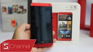 Schannel - Mở hộp HTC One phiên bản màu đỏ - Phiên bản Iron Man - CellphoneS