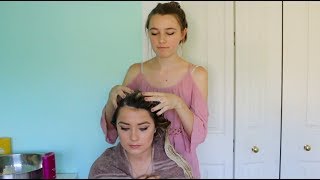 ASMR - Hair Salon Roleplay ♡     Soapy Hair Washing & Scalp Massage