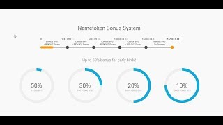 NAMETOKEN Разбор ICO BOUNTY!