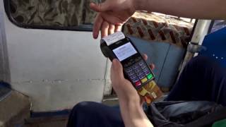 ОПЛАТА ПРОЕЗДА В ТРОЛЛЕЙБУСЕ БАНКОВСКОЙ КАРТОЙ НОВИНКА 2017