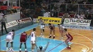 A1 1992/'93 Teamsystem Fabriano Basket - Philips Milano 81-80