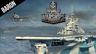 World of Warships Aircraft Carrier Gameplay - How To Use a Carrier in WOWS CBT