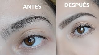 Cómo darle forma y limpiar tu ceja en casa | Anna Sarelly