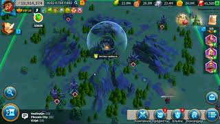 Захват кругов на карте квк Rise of Kingdoms